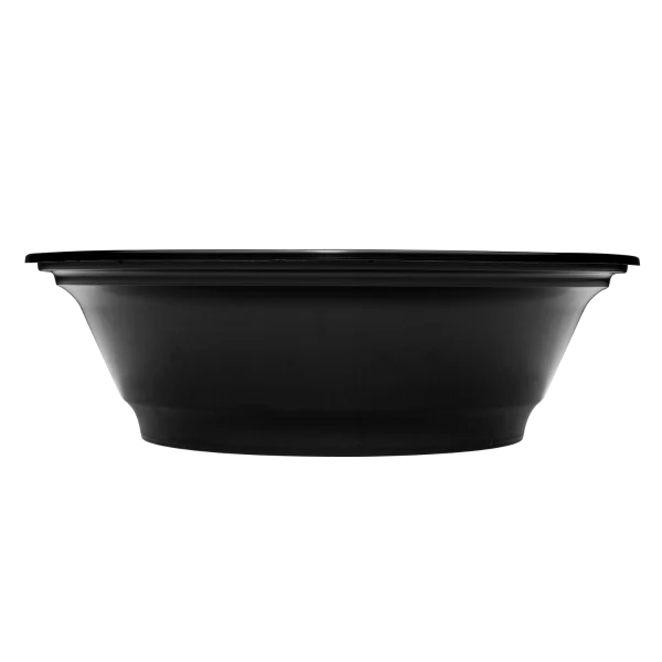 22oz PP Injection Molding Bowl (179mm), Black