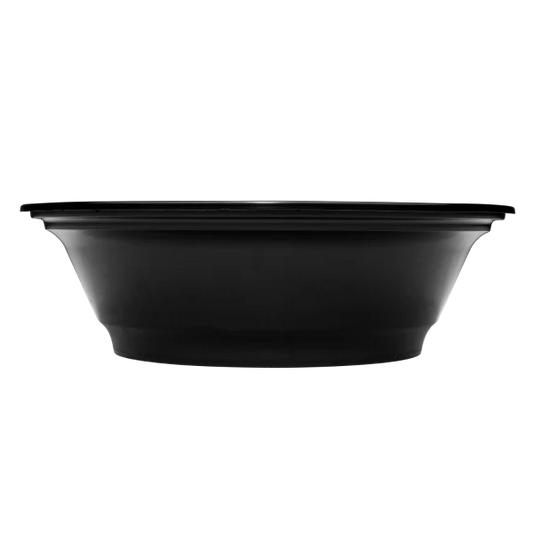 22oz PP Injection Molding Bowl (179mm), Black