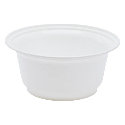 36oz PP Plastic Injection Molding Bowl (179mm), White