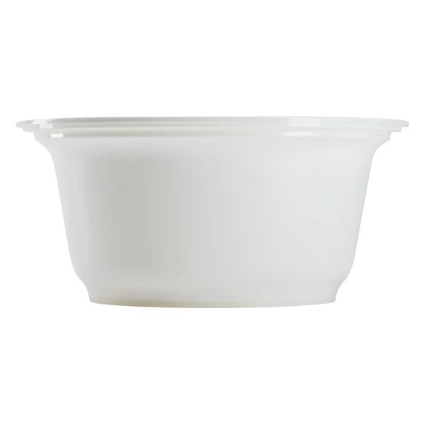 36oz PP Plastic Injection Molding Bowl (179mm), White