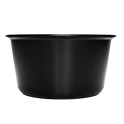 48oz PP Injection Molding Bowl (179mm), Black