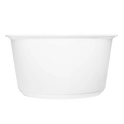 48oz PP Injection Molding Bowl (179mm), White