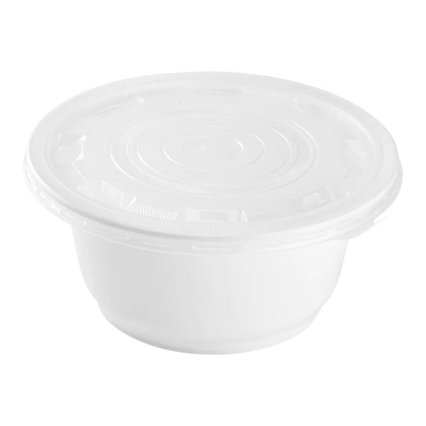 179mm PP Flat Lid for 22/36/48oz Injection Molding Bowl