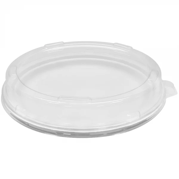 PET Plastic Dome Lid for 9" Bagasse Plates