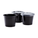 3.25 oz - 5.5 oz PET Portion Cup Lids (73mm)