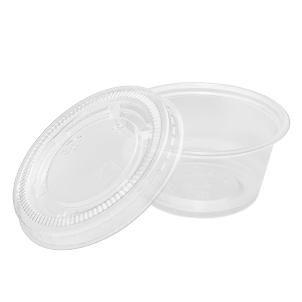 1.5 oz & 2 oz PP Plastic Portion Cup Lids