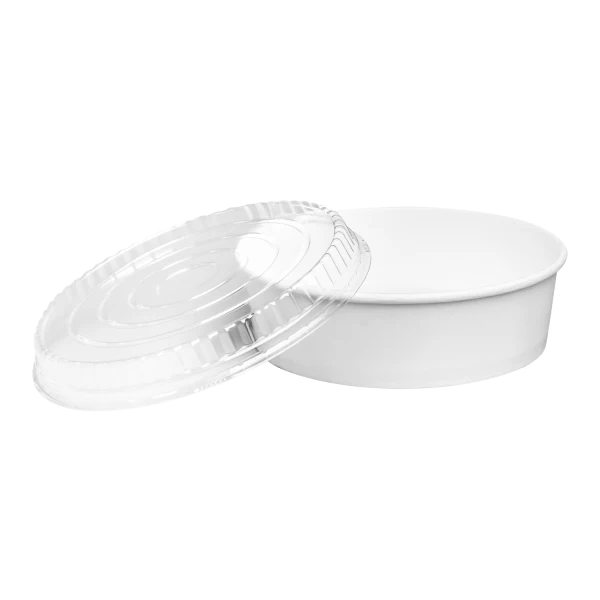 48oz Paper Short Bucket Lid (203mm)