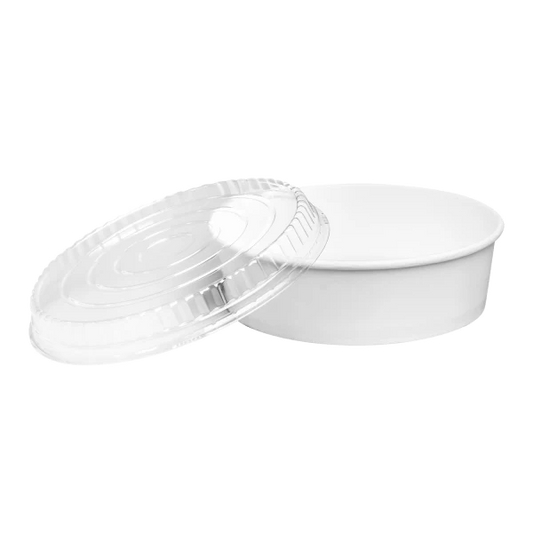 48oz Paper Short Bucket Lid (203mm)