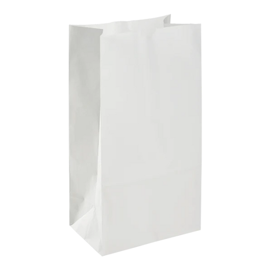 12 lb Paper Bag, White