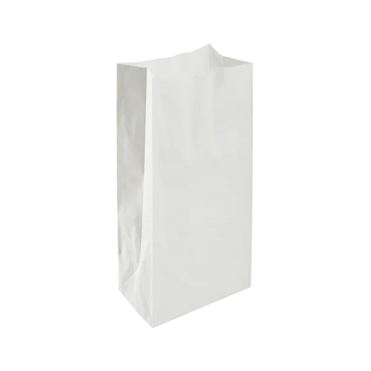 6 lb Paper Bag, White