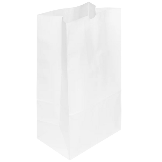 20 lb Paper Bag, White