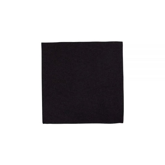 10"x10" Beverage Napkins, Black