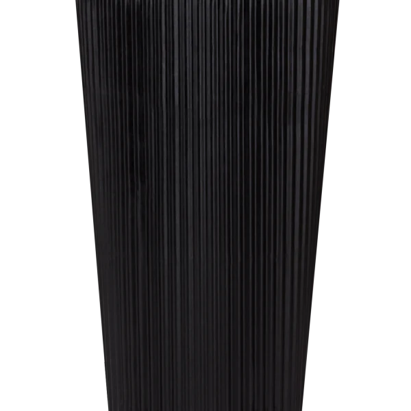 90mm 20oz Ripple Paper Hot Cups, Black