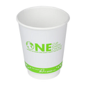 90mm 12oz Eco-Friendly Insulated Paper Hot Cup