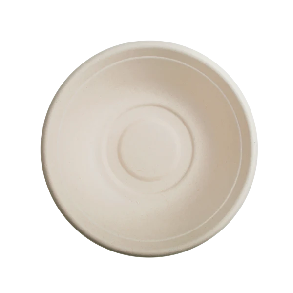 32oz PFAS Free Bagasses Round Bowl