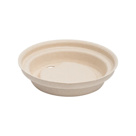 90mm PFAS Free Bagasse Sipper Dome Lids for 10-24oz Hot Cups