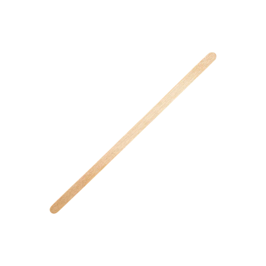 5.5" Wooden Coffee Stirrer, Unwrapped