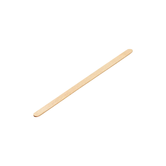 5.5" Wooden Coffee Stirrer, Unwrapped