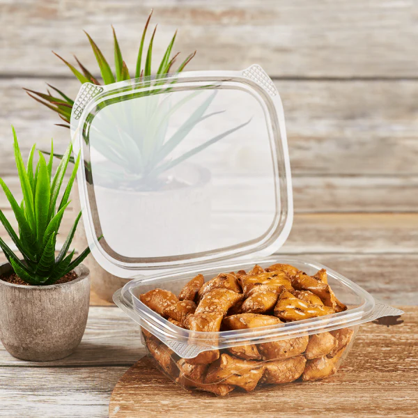 12oz PLA Hinged Deli Container