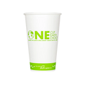 90mm 16oz Eco-Friendly Paper Hot Cup, Generic Print