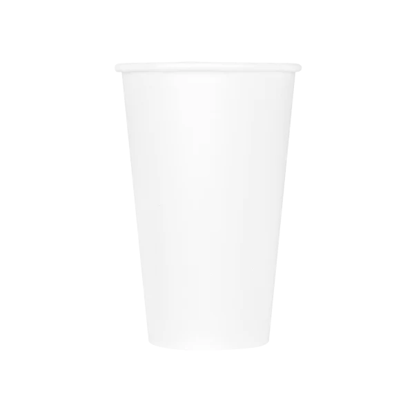 90mm 16oz Eco-Friendly Paper Hot Cup, White