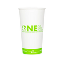 90mm 20oz Eco-Friendly Paper Hot Cups, Generic Print