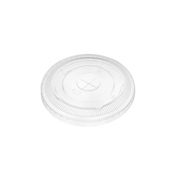 90mm PET Plastic Flat Lids