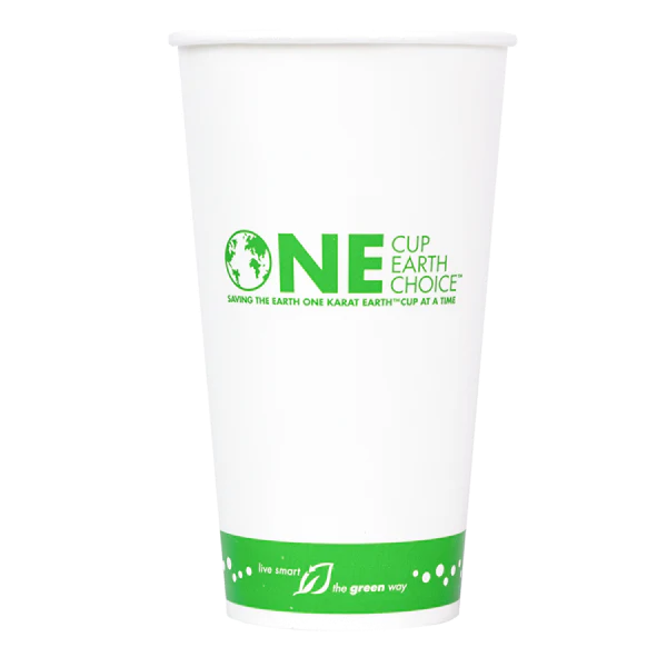 104.5mm 32oz Eco-Friendly Paper Cold Cups, Generic Print