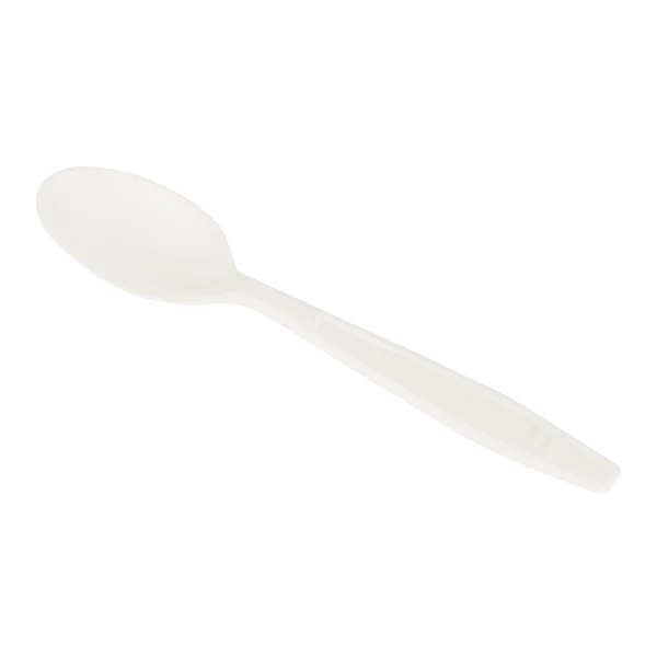 Heavy Weight Bio-Based Tea Spoons, Natural