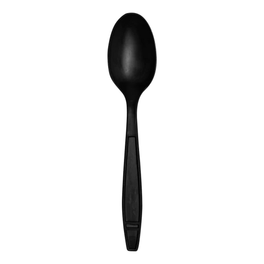 Heavy Weight Bio-Based Tea Spoons, Black