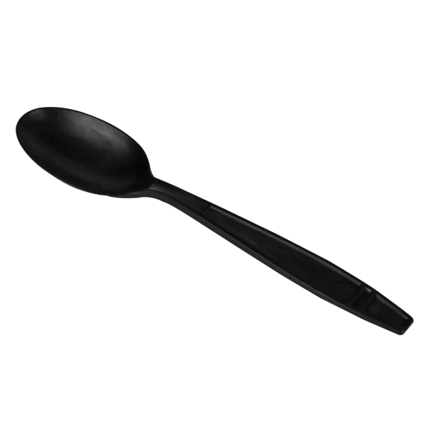 Heavy Weight Bio-Based Tea Spoons, Black