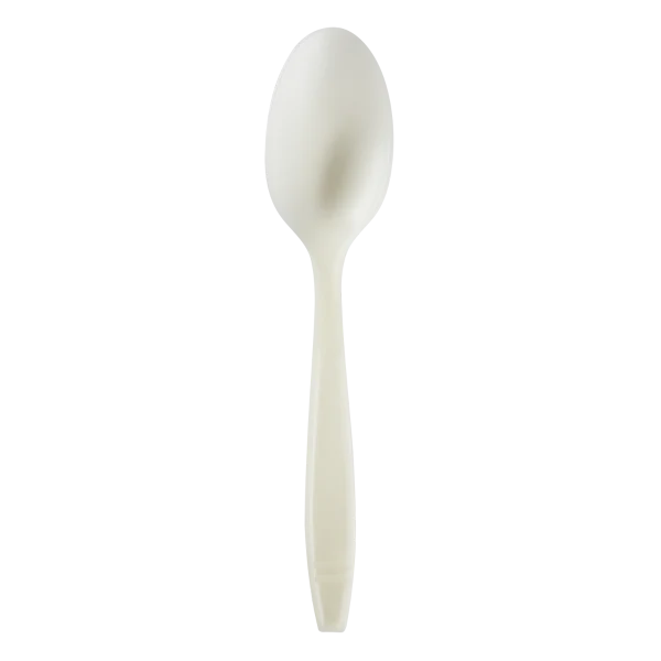 Heavy Weight Bio-Based Tea Spoons Wrapped, Natural