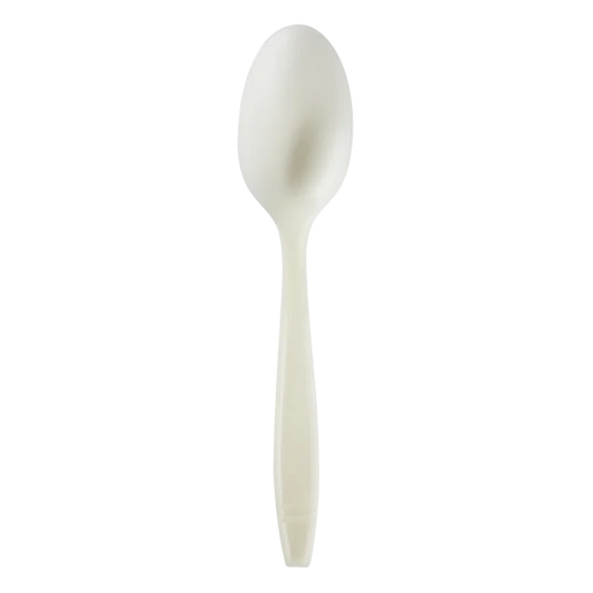 Heavy Weight Bio-Based Tea Spoons Wrapped, Natural