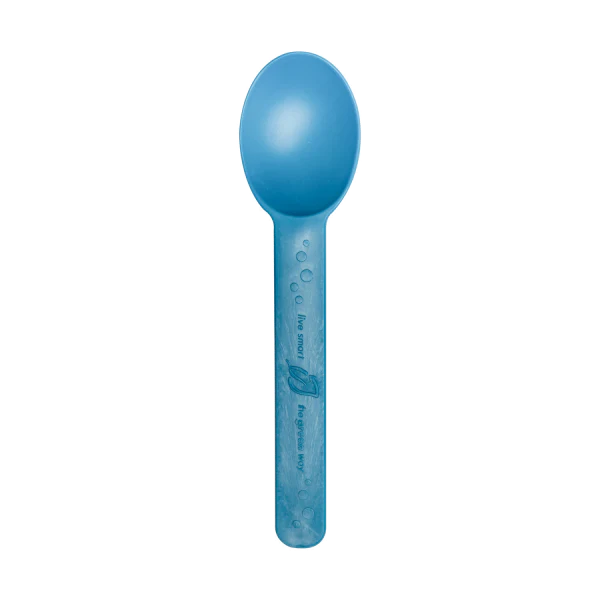 Heavy Weight Bio-Based Spoons, Teal Blue