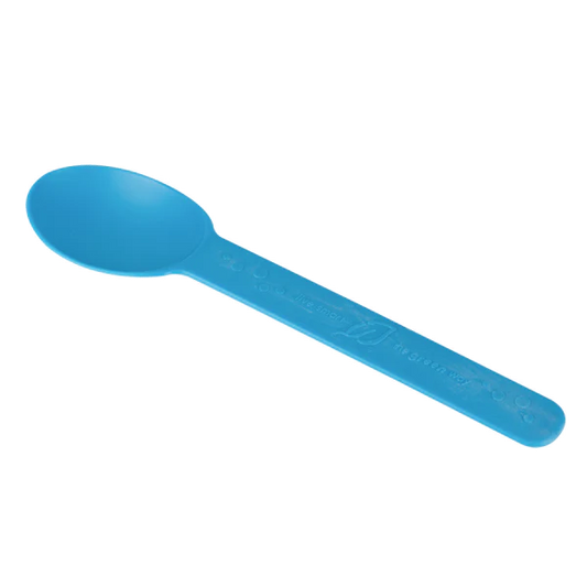 Heavy Weight Bio-Based Spoons, Teal Blue