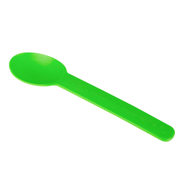 Heavy Weight Bio-Based Spoons, Green