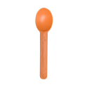 Heavy Weight Bio-Based Spoons, Tangerine Orange