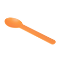 Heavy Weight Bio-Based Spoons, Tangerine Orange