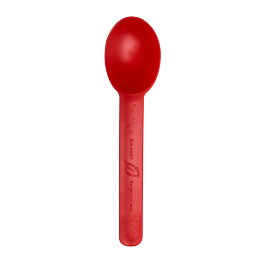 Heavy Weight Bio-Based Spoons, Red