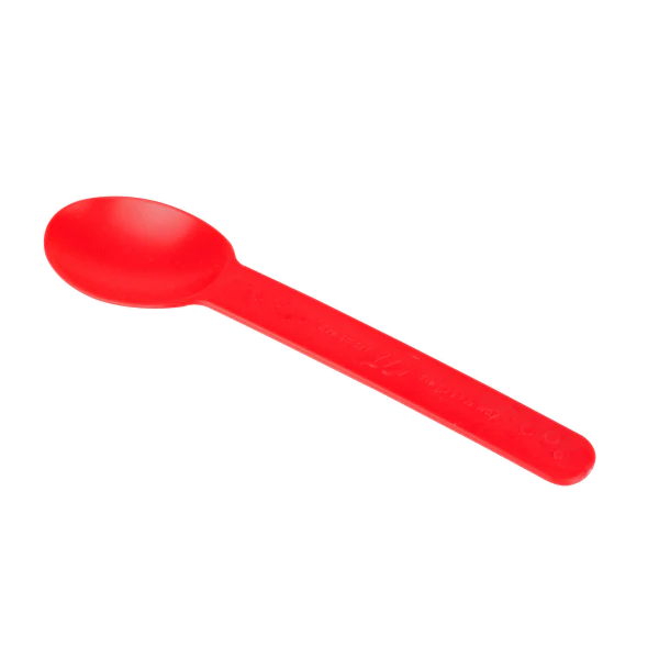 Heavy Weight Bio-Based Spoons, Red