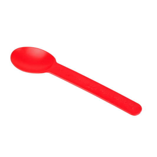 Heavy Weight Bio-Based Spoons, Red