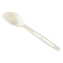 Heavy Weight CPLA Compostable Tea Spoon Wrapped, White