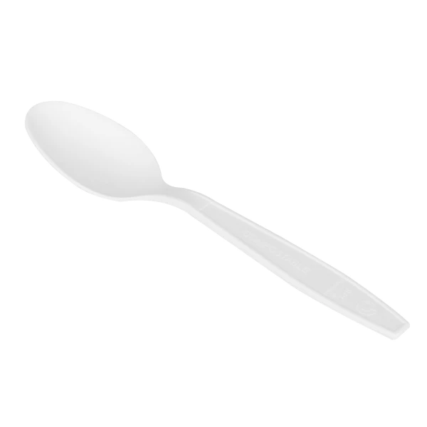 PLA Heavy Weight Compostable Spoons, Natural