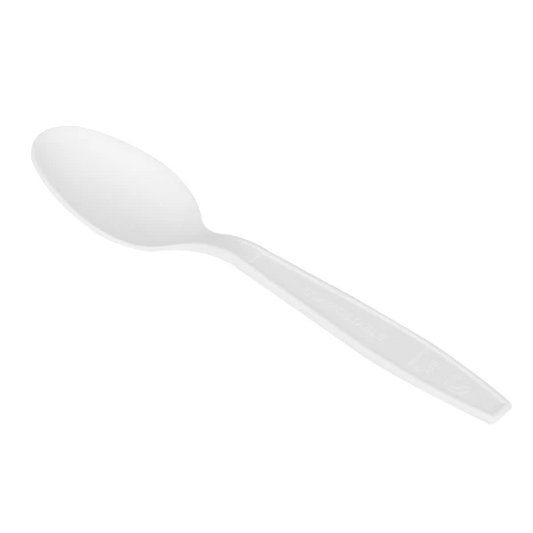 PLA Heavy Weight Compostable Spoons, Natural