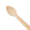 Wooden Compostable Heavy Weight Tasting Spoon