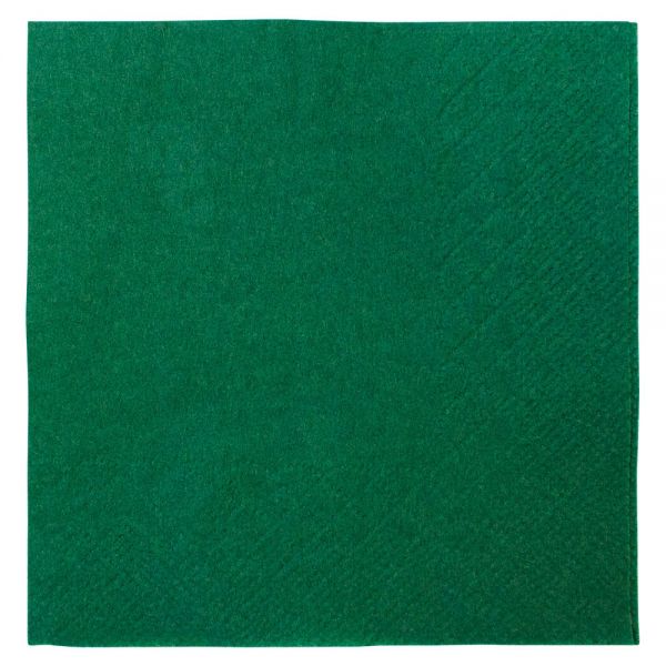 9.5"x9.5" Beverage Napkins, Green