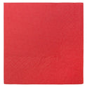 9.5"x9.5" Beverage Napkins, Red