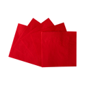 9.5"x9.5" Beverage Napkins, Red