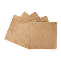 9"x9" Beverage Napkins, Kraft