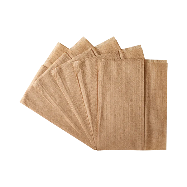 12"x13" Off-Fold Napkins, Kraft